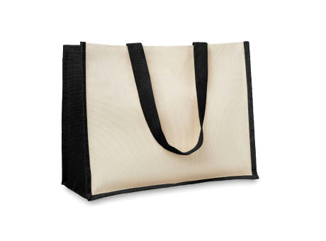 Jute/Canvas Shopper
