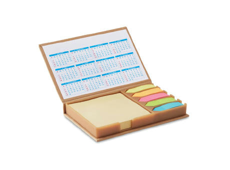 Notizzettelhalter mit Kalender