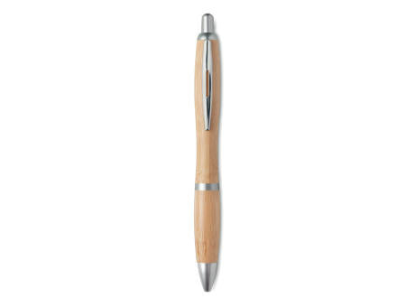 Druckkugelschreiber ABS/Bambus
