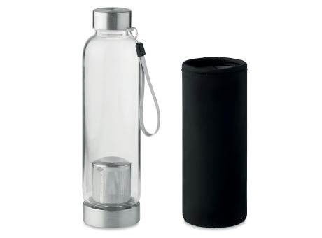 Einwandige Trinkflasche Glas