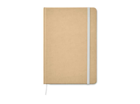 DIN A5 Notizbuch recycelt