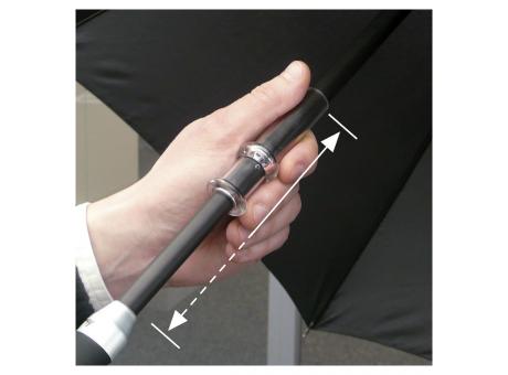 Designer Stockschrm mit innovativer Öffnungsmechanik