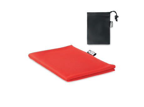 RPET Sporthandtuch mit Beutel