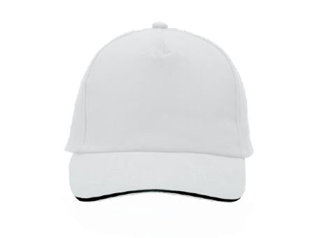 Cap 5 Panel mit Klettverschluss gebürstet