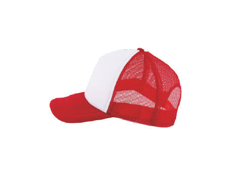 Trucker Cap 5 Panel Cap mit Kunststoffverschluss