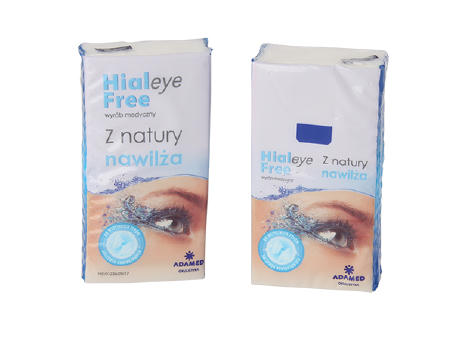 Päckchen mit 10 Papiertaschentüchern Verpackt pro 10 Stück in transparenter Folie 4-c Druck all over