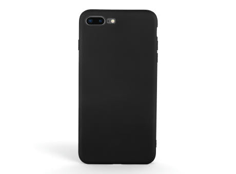 Handy Hülle iPhone™ 7+/8+ Monkey Soft Slim Case TPU Silikon matt schwarz