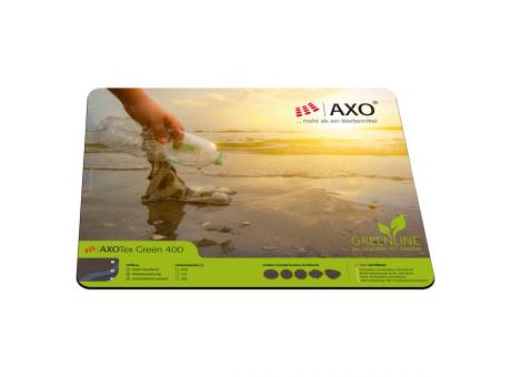 AXOPAD® Zahlmatte AXOTex Green 600, 24 x 19,5 cm rechteckig, 2,4 mm dick