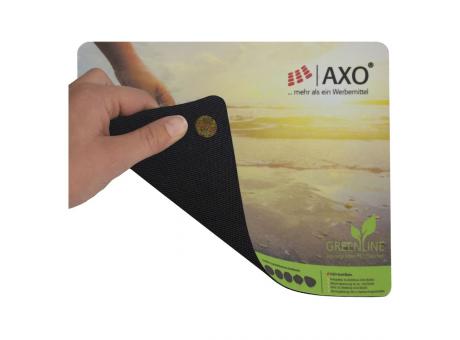 AXOPAD® Mousepad AXOTex Green 400, 24 x 19,5 cm rechteckig, 1,5 mm dick