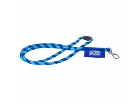 Schlauch Lanyard Umhängeband rund mit Label