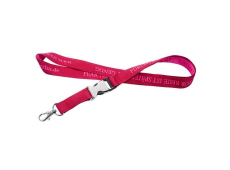 Lanyard Umhängeband mit gewebtem Logo