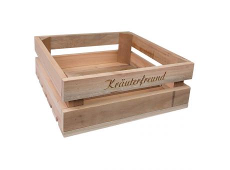 Holzkiste mittel Kräuterfreund