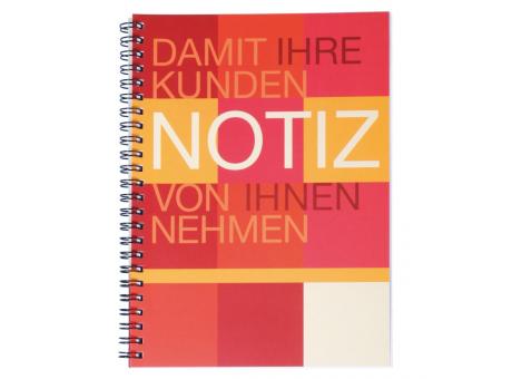 NOTIZBLOCK OFFICE DIN A5 4-farbig Euro
