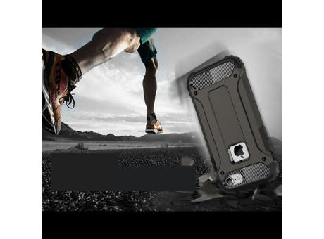 Handy Hülle iPhone™ 7/8/SE(2020/2022) Elephant Rugged Case PC Plastic/TPU Silicone schwarz