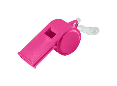 Trillerpfeife "Sport", mit Kordel, uni-colour