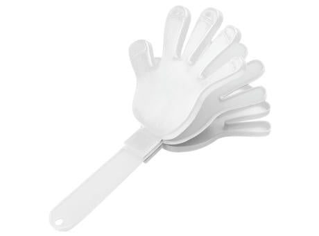 Klapper "Hand", einfarbig