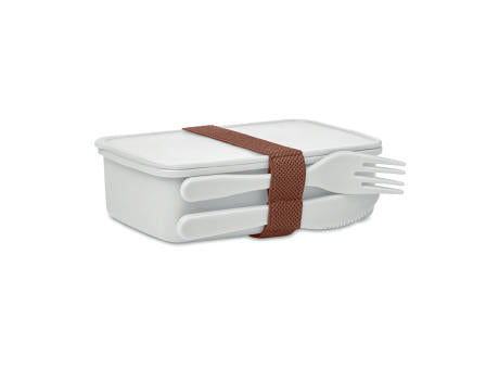 Lunchbox mit Besteck