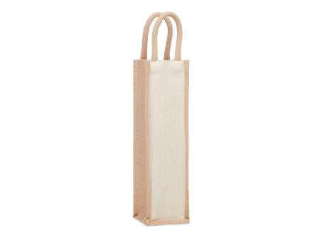 Flaschen-Geschenktasche Jute