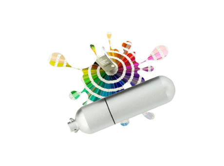 FO25 USB 2.0 A 64 MB Metall-Wunschfarbe
