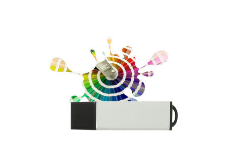 ST52A USB 2.0 A 64 MB Metall-Wunschfarbe