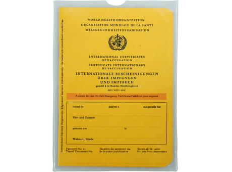 Ausweishüllen für den internationalen Impfpass