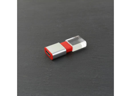 AC08 USB 2.0 A 64 MB Rot