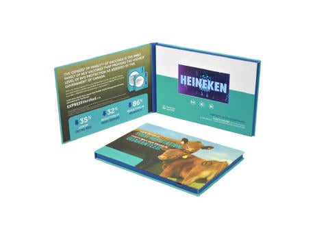Video Broschüre A5 5.0 Z Hard Cover TFT 5.0 Zoll Weiß