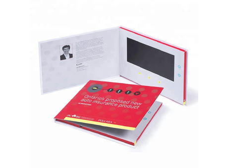 Video Broschüre A5 7.0 Z Hard Cover TFT 7.0 Zoll Weiß