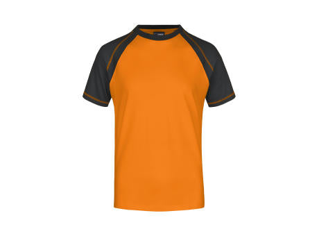 Men's Raglan-T - T-Shirt in sportlicher, zweifarbiger Optik