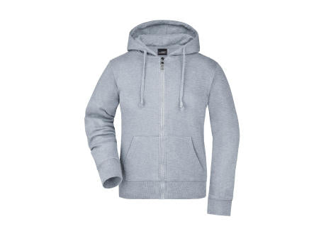 Ladies' Hooded Jacket - Kapuzenjacke aus formbeständiger Sweat-Qualität