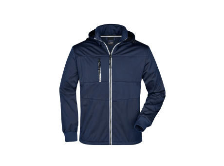 Men's Maritime Jacket - Junge Softshelljacke mit modischen Details