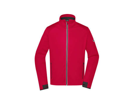 Men's Sports Softshell Jacket - Funktionelle Softshelljacke für Sport, Freizeit und Promotion