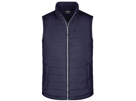 Men's Padded Vest - Leichte, wattierte Steppweste