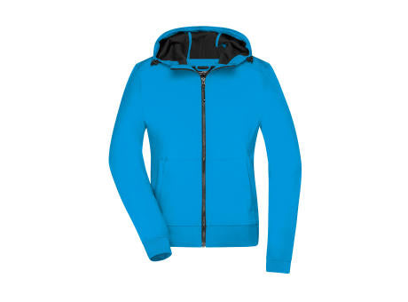 Ladies' Hooded Softshell Jacket - Softshelljacke mit Kapuze im sportlichen Design