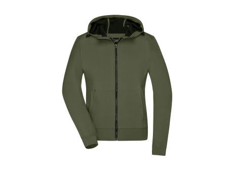 Ladies' Hooded Softshell Jacket - Softshelljacke mit Kapuze im sportlichen Design