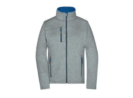 Ladies' Softshell Jacket - Softshelljacke in Melange-Optik