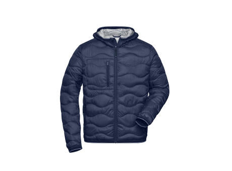 Men's Padded Jacket - Gesteppte Jacke mit sorona®AURA Wattierung (nachwachsender, pflanzlicher Rohstoff)