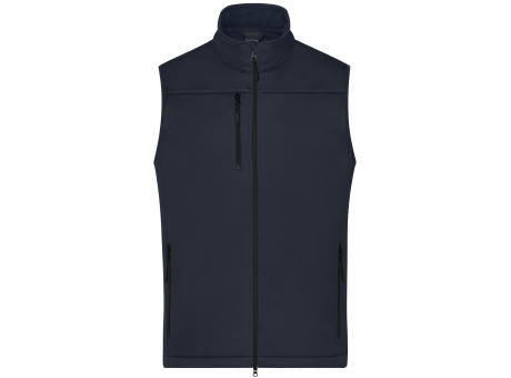 Men's Softshell Vest GRS - Klassische Softshellweste im sportlichen Design aus recyceltem Polyester