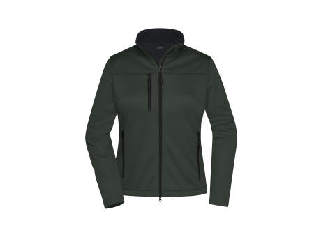 Ladies' Softshell Jacket GRS - Klassische Softshelljacke im sportlichen Design aus recyceltem Polyester
