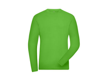 Men's ORGANIC Stretch-Longsleeve Work - SOLID - OCS Blended - Langarm-Shirt aus weichem Elastic-Single Jersey
