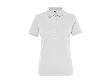 Ladies' ORGANIC Stretch-Polo Work - SOLID - OCS Blended - Polo aus weichem Elastic-Piqué