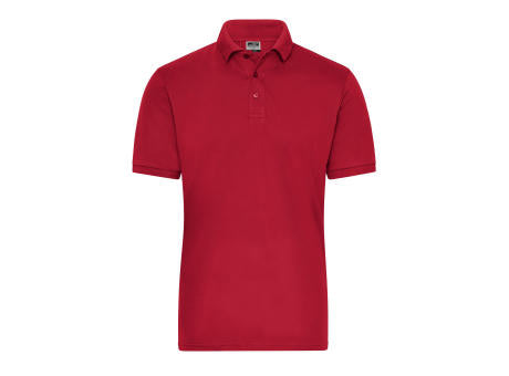 Men's ORGANIC Stretch-Polo Work - SOLID - OCS Blended - Polo aus weichem Elastic-Piqué