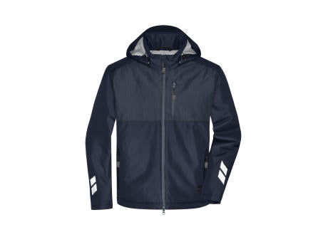 Padded Hardshell Workwear Jacket GRS - Professionelle, wattierte, wind- und wasserdichte, atmungsaktive Arbeitsjacke für extreme Wetterbedingungen