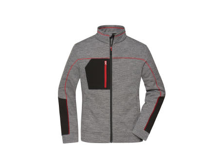 Ladies' Structure Fleece Jacket GRS - Pflegeleichte Strick-Fleecejacke für Arbeit und Freizeit