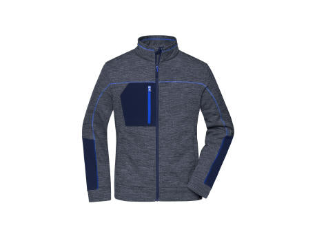 Ladies' Structure Fleece Jacket GRS - Pflegeleichte Strick-Fleecejacke für Arbeit und Freizeit