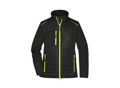 Ladies' Hybrid Jacket GRS - Softshelljacke im attraktiven Materialmix