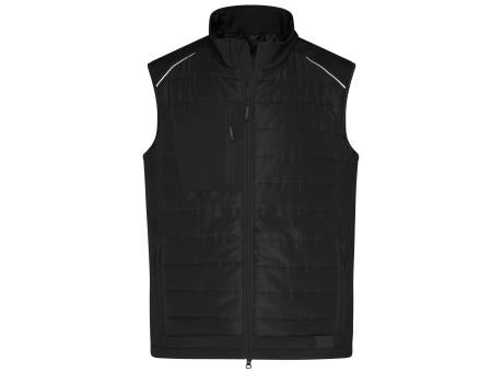 Men's Hybrid Vest GRS - Softshellweste im attraktiven Materialmix