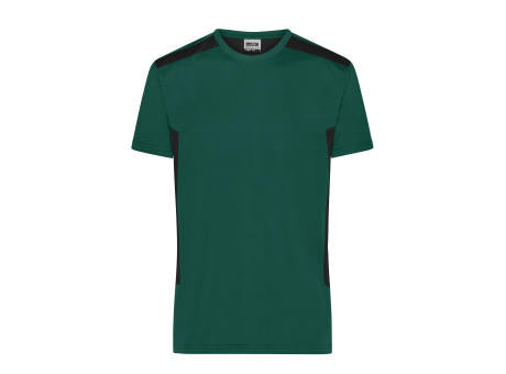 Men's Workwear T-Shirt - STRONG - GRS & OCS Blended - Strapazierfähiges und pflegeleichtes T-Shirt mit Kontrasteinsätzen