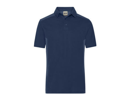 Men's Workwear Polo - STRONG - GRS & OCS Blended - Strapazierfähiges und pflegeleichtes Polo mit Kontrasteinsätzen