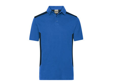 Men's Workwear Polo - STRONG - GRS & OCS Blended - Strapazierfähiges und pflegeleichtes Polo mit Kontrasteinsätzen